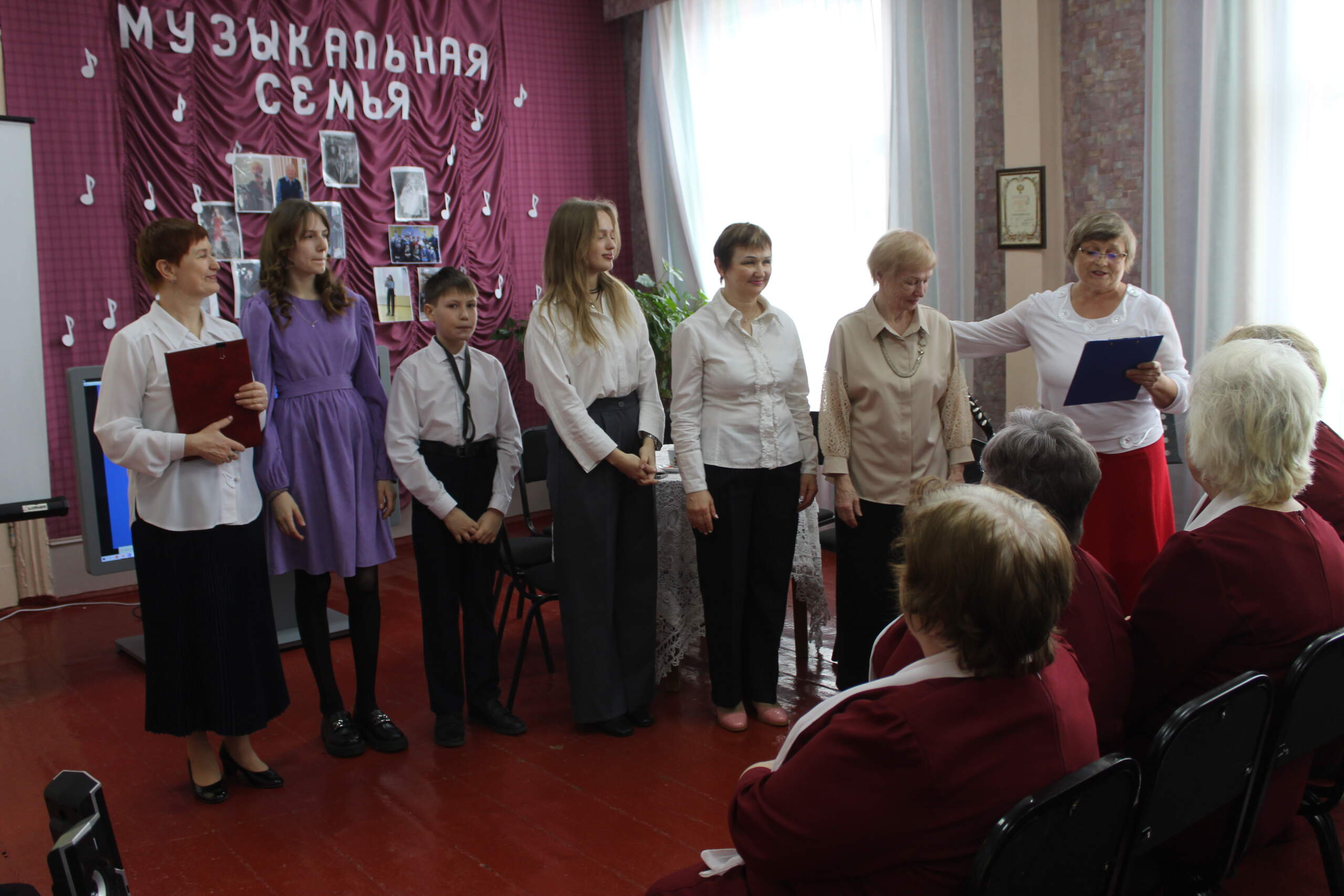 Творческая встреча, посвященная музыкальной семье Лидии Андреевой.
